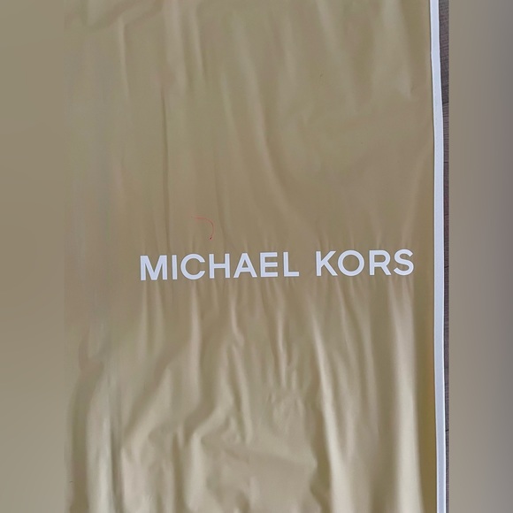 Michael Kors black leather coat jacket 
Size XS - Picture 4 of 6